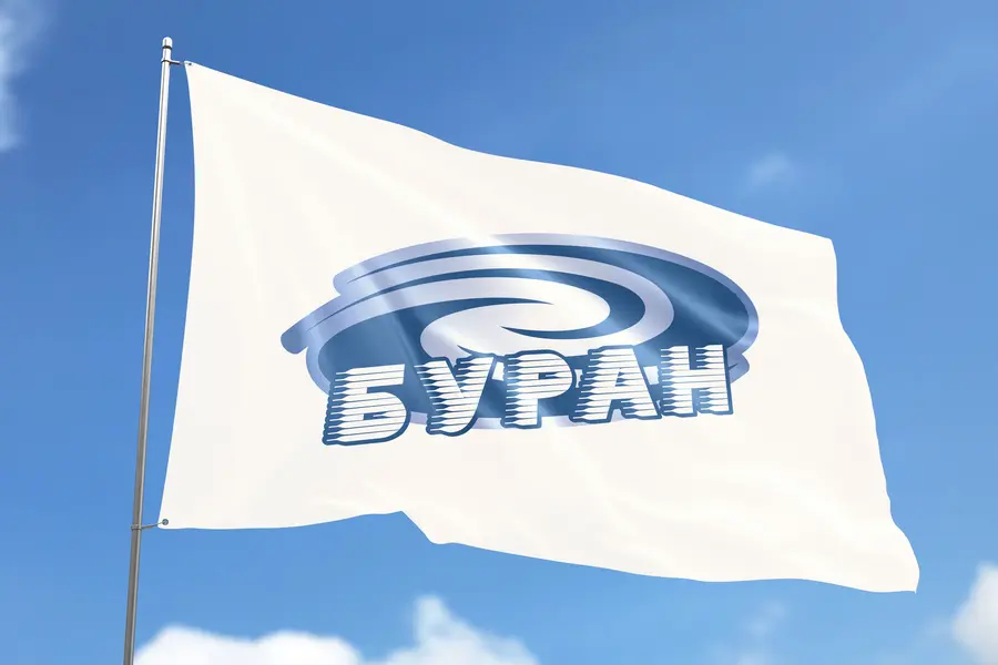 Флаг хоккейного клуба Буран